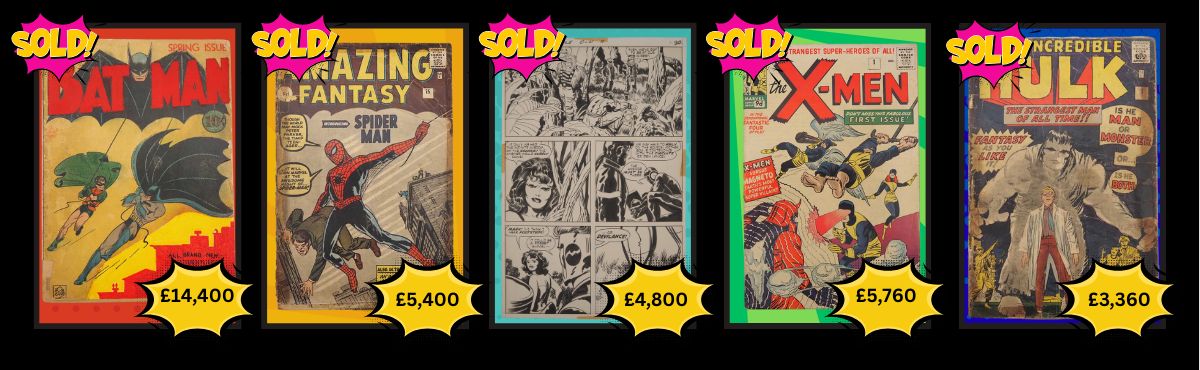 Marvel Comics and DC Comics sales results